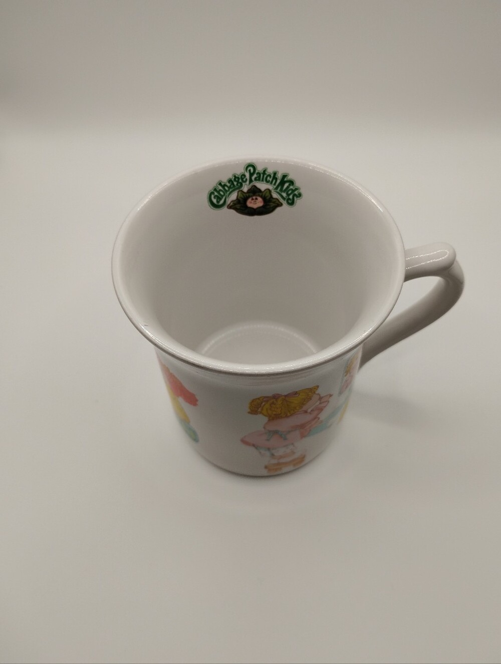 CPK White Ceramic Mug - Accent Characters